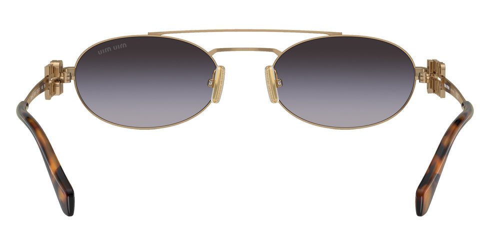 Miu Miu® MU 54ZS Sunglasses MU 54ZS 7OE5D1 53 - Antique Gold