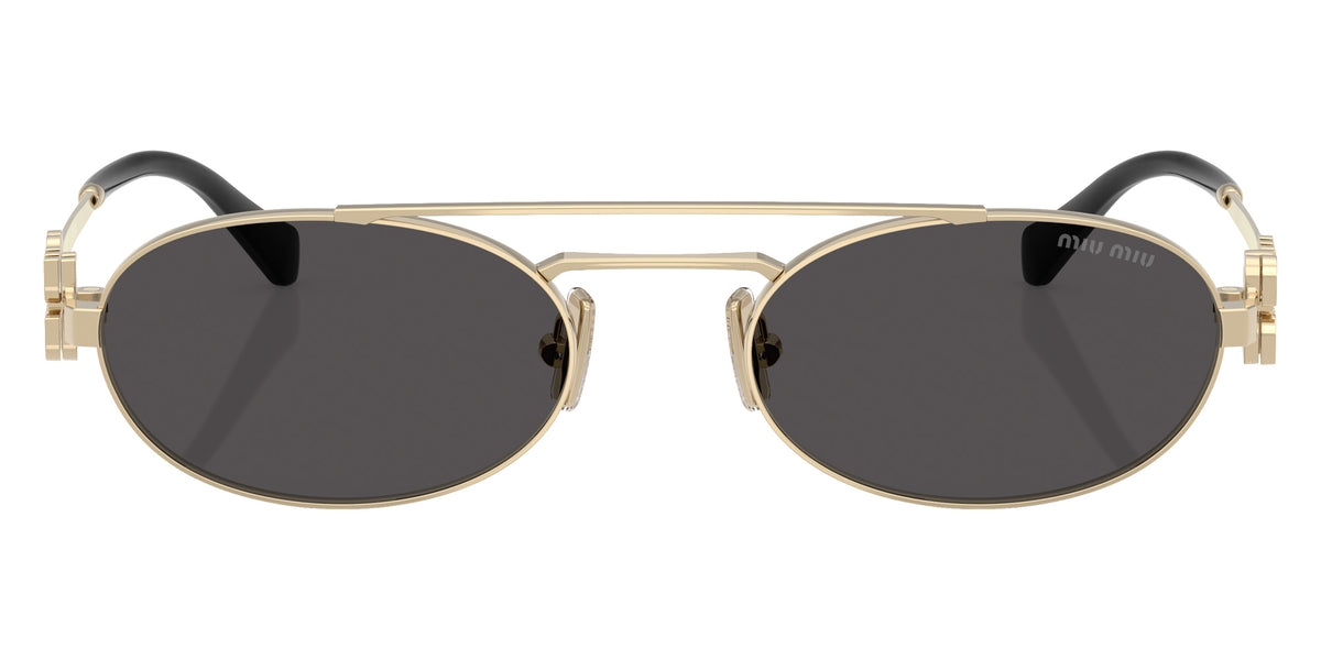 Miu Miu® MU 54ZS Sunglasses MU 54ZS ZVN08Z 53 - Pale Gold