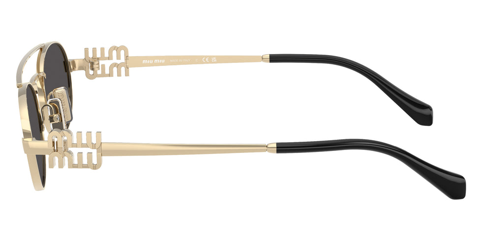 Miu Miu® MU 54ZS Sunglasses MU 54ZS ZVN08Z 53 - Pale Gold