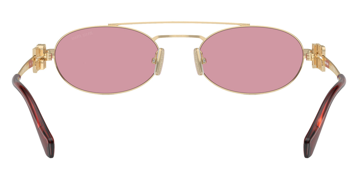 Miu Miu® MU 54ZS Sunglasses MU 54ZS ZVN50D 53 - Pale Gold