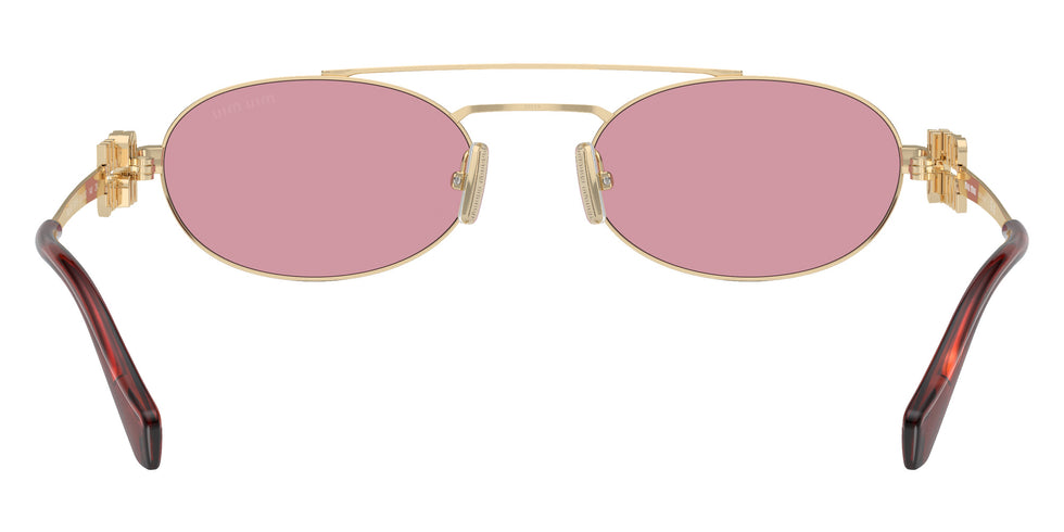 Miu Miu® MU 54ZS Sunglasses MU 54ZS ZVN50D 53 - Pale Gold