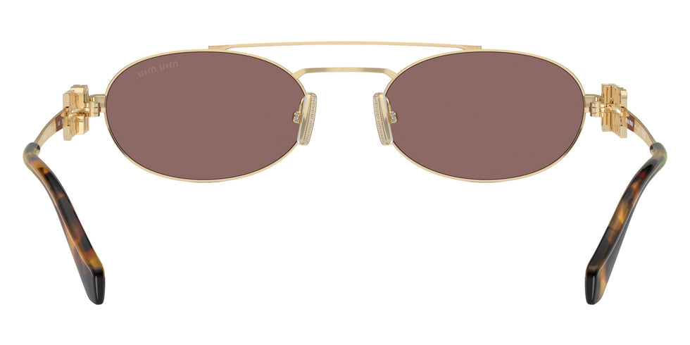 Miu Miu® MU 54ZS Sunglasses MU 54ZS ZVN70D 53 - Pale Gold