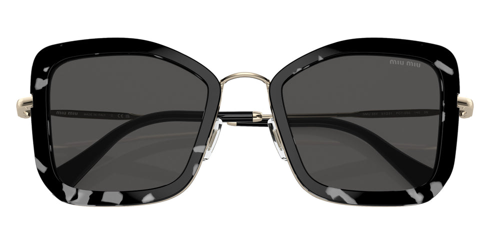 Miu Miu® MU 55VS Sunglasses MU 55VS PC75S0 51 - Pale Gold
