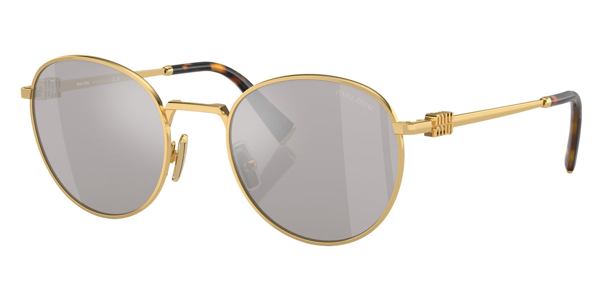 Miu Miu® MU 55ZS Sunglasses MU 55ZS 5AK07F 50 - Gold