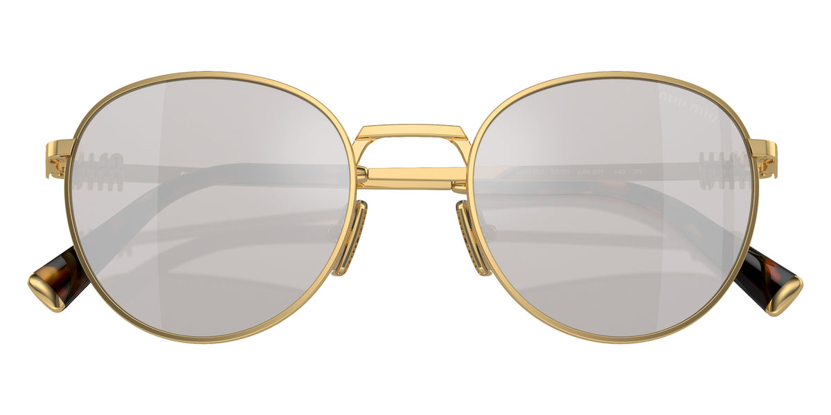 Miu Miu® MU 55ZS Sunglasses MU 55ZS 5AK07F 50 - Gold