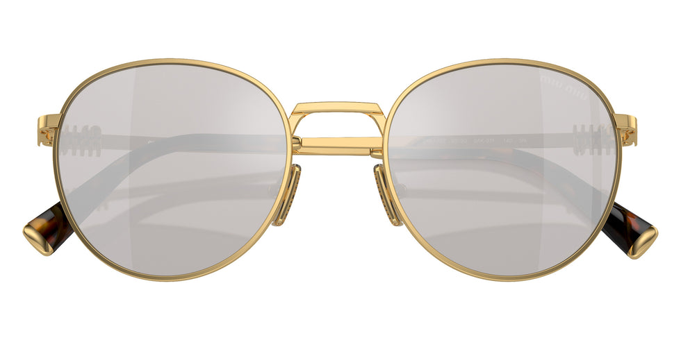 Miu Miu® MU 55ZS Sunglasses MU 55ZS 5AK07F 50 - Gold