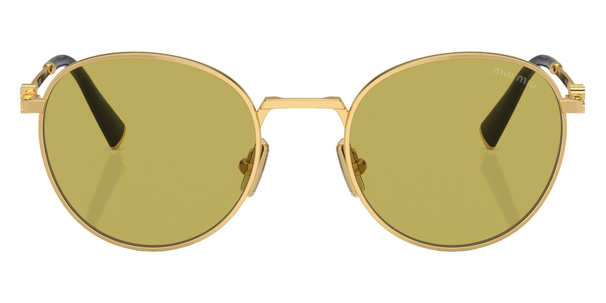 Miu Miu® MU 55ZS Sunglasses MU 55ZS 5AK07O 50 - Gold