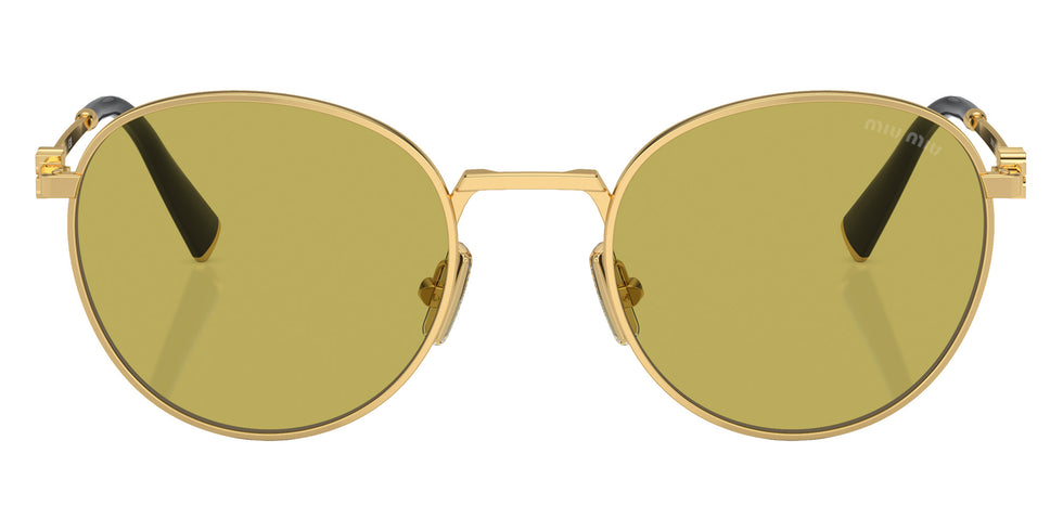 Miu Miu® MU 55ZS Sunglasses MU 55ZS 5AK07O 50 - Gold