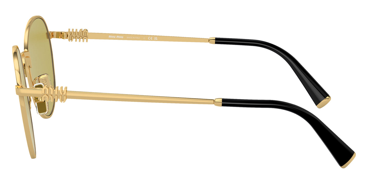 Miu Miu® MU 55ZS Sunglasses MU 55ZS 5AK07O 50 - Gold