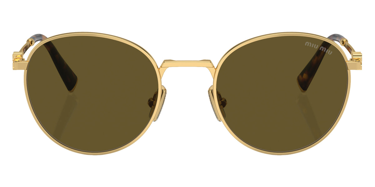 Miu Miu® MU 55ZS Sunglasses MU 55ZS 5AK09Z 50 - Gold
