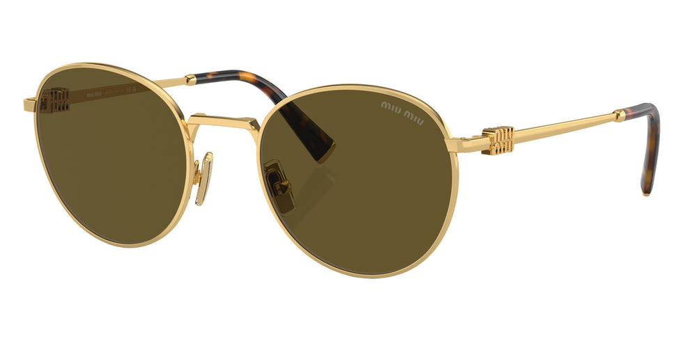 Miu Miu® MU 55ZS Sunglasses MU 55ZS 5AK09Z 50 - Gold