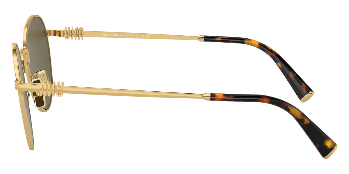 Miu Miu® MU 55ZS Sunglasses MU 55ZS 5AK09Z 50 - Gold
