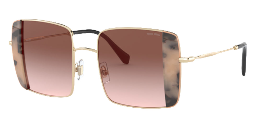 Miu Miu® MU 56VS Sunglasses MU 56VS 07D0A6 46 - Pink Gold