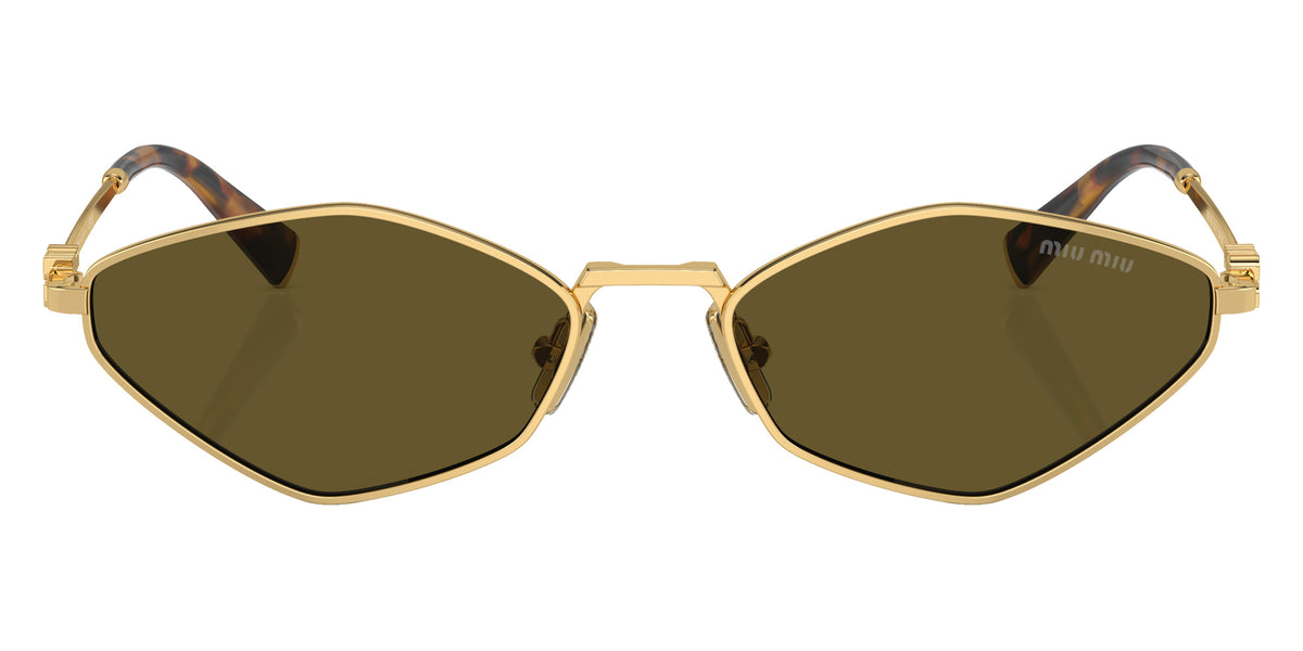 Miu Miu® MU 56ZS Sunglasses MU 56ZS 5AK09Z 56 - Gold