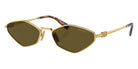 Miu Miu® MU 56ZS Sunglasses MU 56ZS 5AK09Z 56 - Gold