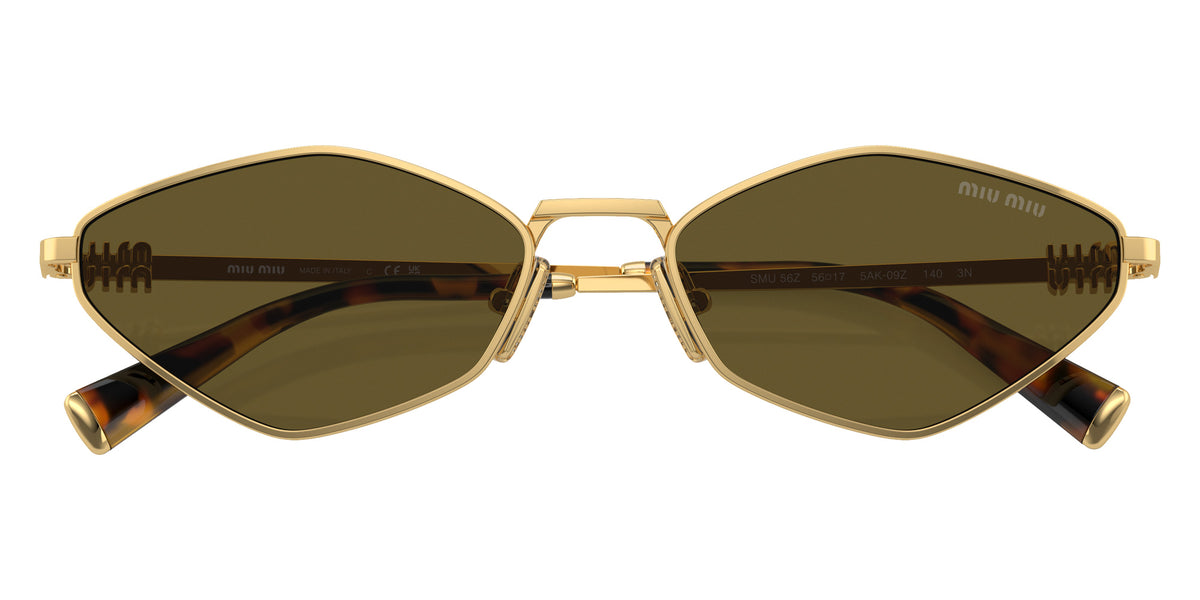 Miu Miu® MU 56ZS Sunglasses MU 56ZS 5AK09Z 56 - Gold