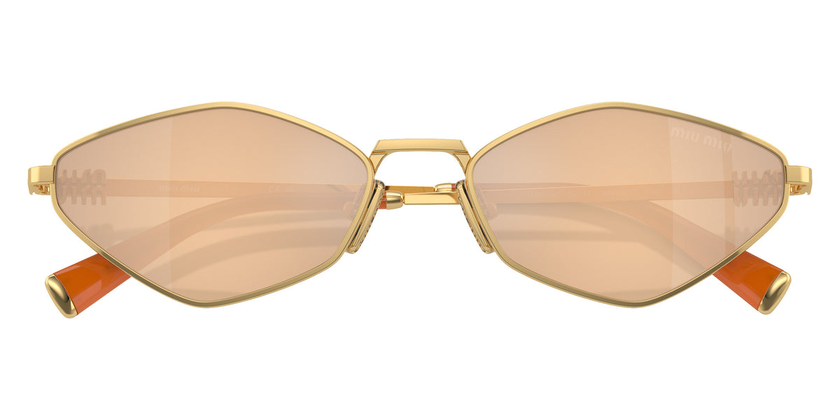 Miu Miu® MU 56ZS Sunglasses MU 56ZS 5AK40D 56 - Gold