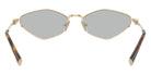 Miu Miu® MU 56ZS Sunglasses MU 56ZS ZVN50K 56 - Pale Gold