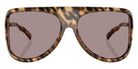 Miu Miu® MU A01S Sunglasses MU A01S 11Z06I 75 - Havana