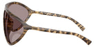 Miu Miu® MU A01S Sunglasses MU A01S 11Z06I 75 - Havana
