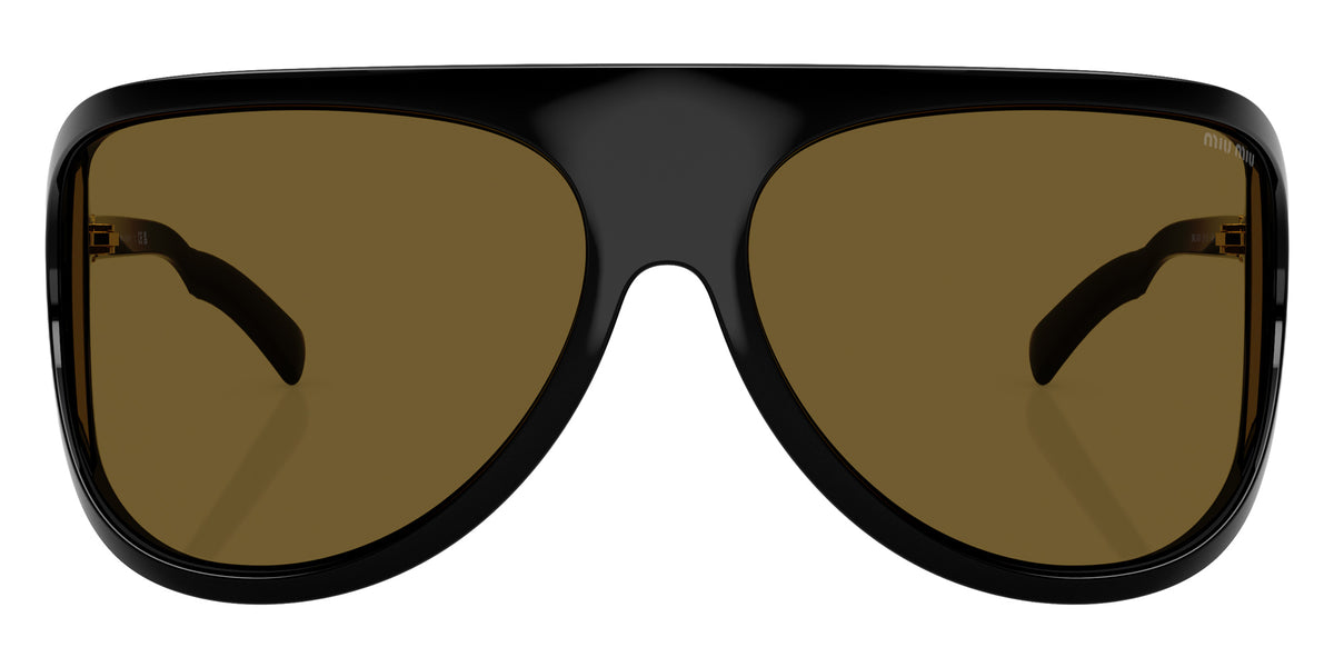 Miu Miu® MU A01S Sunglasses MU A01S 1AB01T 75 - Black