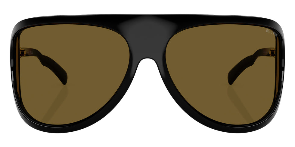 Miu Miu® MU A01S Sunglasses MU A01S 1AB01T 75 - Black