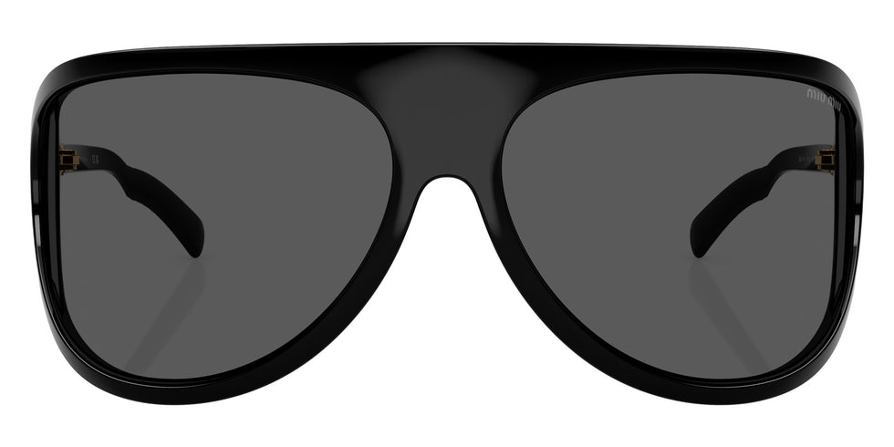 Miu Miu® MU A01S Sunglasses MU A01S 1AB5S0 75 - Black
