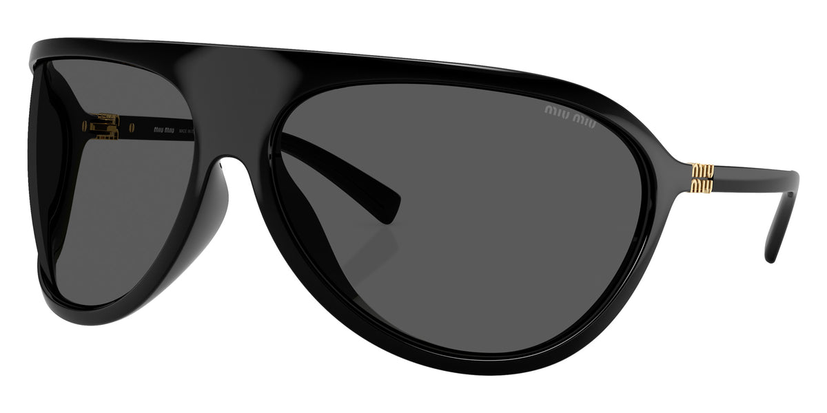 Miu Miu® MU A01S Sunglasses MU A01S 1AB5S0 75 - Black