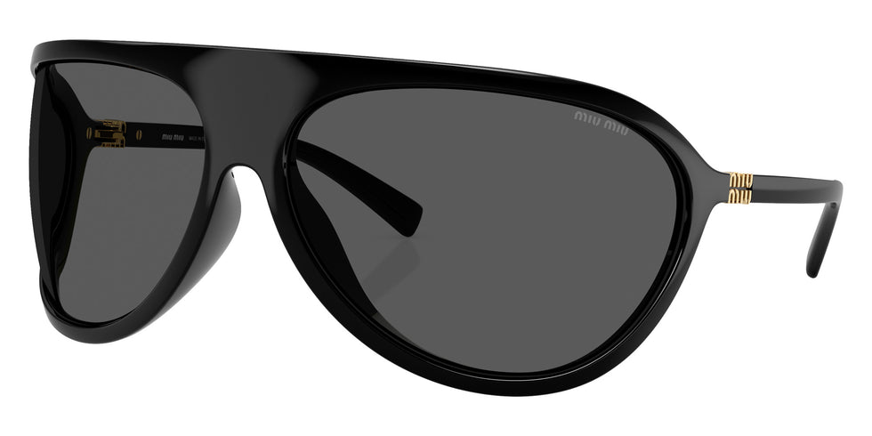 Miu Miu® MU A01S Sunglasses MU A01S 1AB5S0 75 - Black