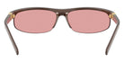 Miu Miu® MU A02S Sunglasses MU A02S 14Y70J 70 - Cocoa Metal