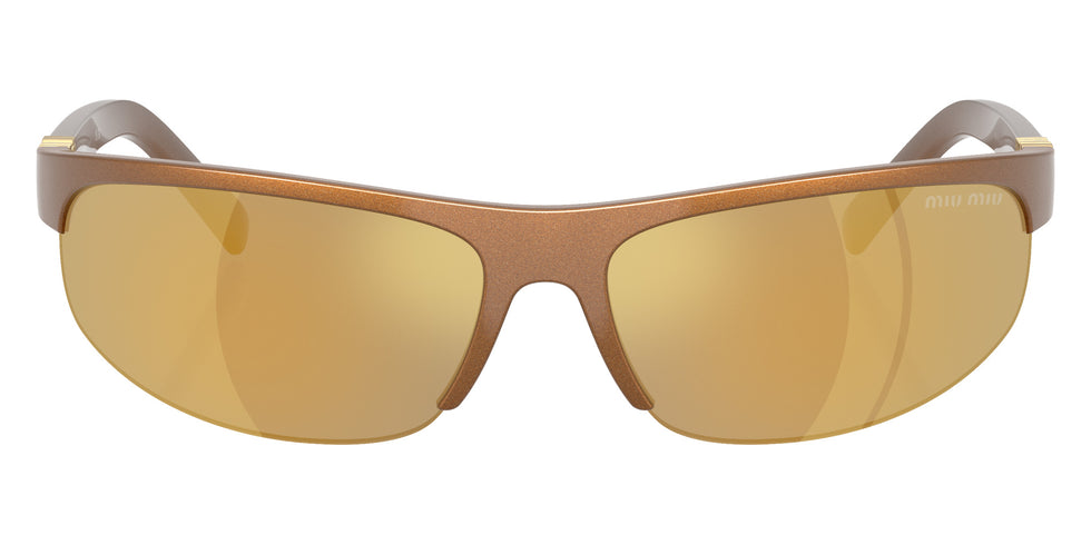 Miu Miu® MU A02S Sunglasses MU A02S 16Y8G1 70 - Rust Metal
