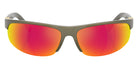 Miu Miu® MU A02S Sunglasses MU A02S 17Y5M0 70 - Kaki Metal