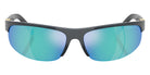 Miu Miu® MU A02S Sunglasses MU A02S 19Y10K 70 - Avio Metal