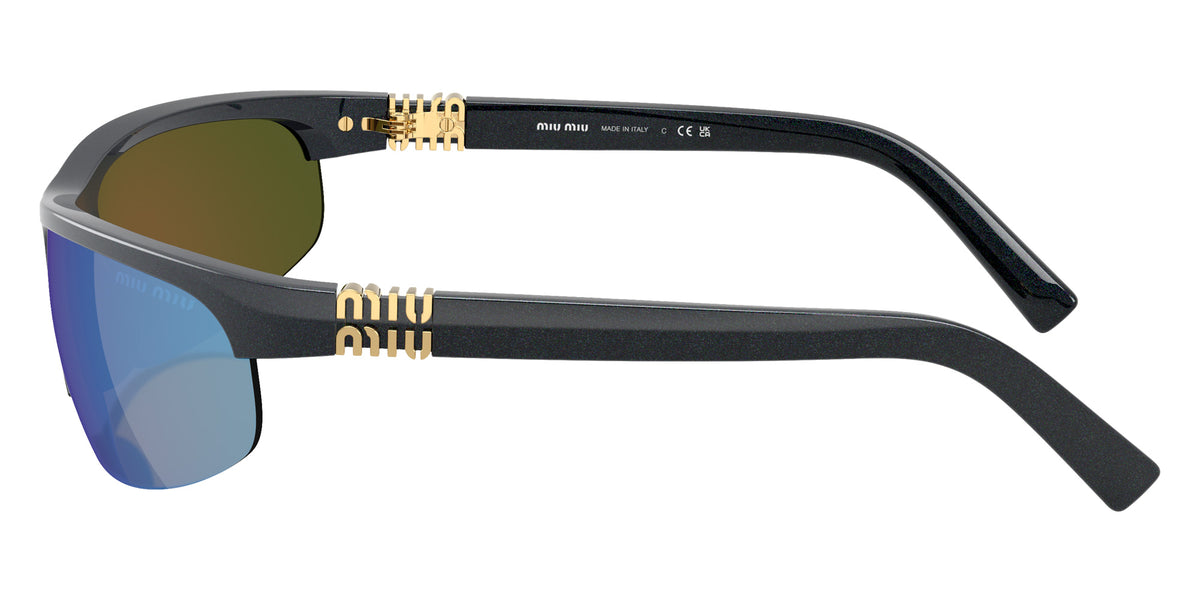 Miu Miu® MU A02S Sunglasses MU A02S 19Y10K 70 - Avio Metal