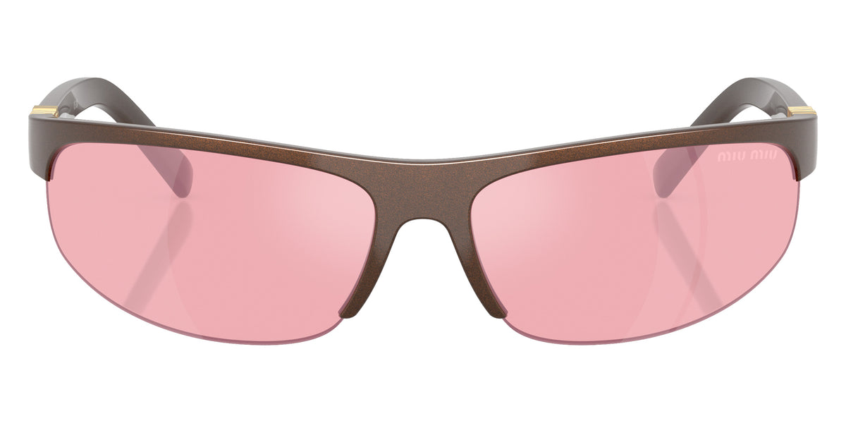 Miu Miu® MU A02SF Sunglasses MU A02SF 14Y70J 68 - Cocoa Metal