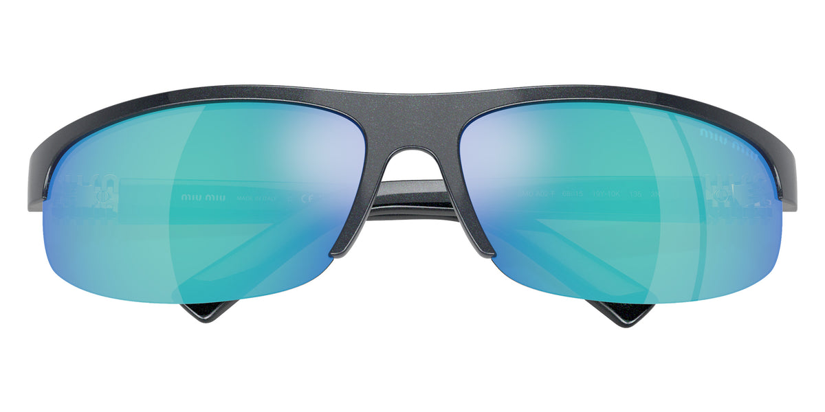 Miu Miu® MU A02SF Sunglasses MU A02SF 19Y10K 68 - Avio Metal