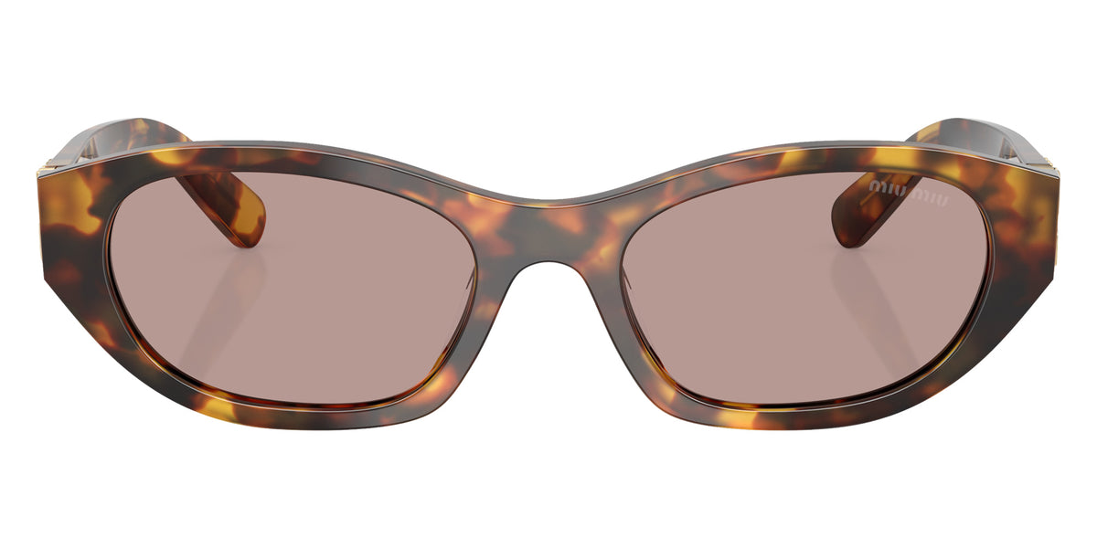 Miu Miu® MU A03S Sunglasses MU A03S 14L20I 53 - Honey Havana