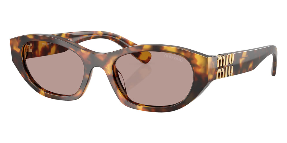 Miu Miu® MU A03S Sunglasses MU A03S 14L20I 53 - Honey Havana