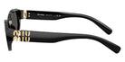 Miu Miu® MU A03S Sunglasses MU A03S 16K08Z 53 - Black