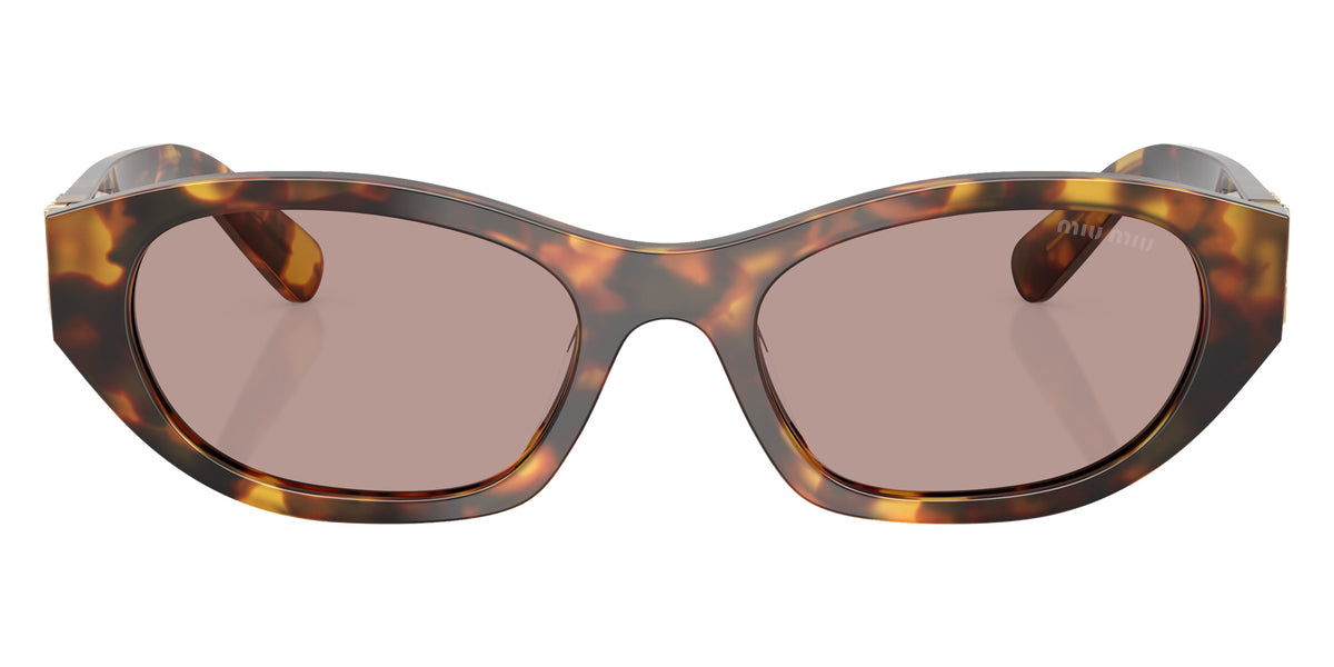 Miu Miu® MU A03SF Sunglasses MU A03SF 14L20I 53 - Honey Havana