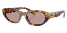 Miu Miu® MU A03SF Sunglasses MU A03SF 14L20I 53 - Honey Havana