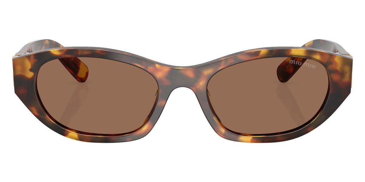 Miu Miu® MU A03SF Sunglasses MU A03SF 14L60M 53 - Honey Havana