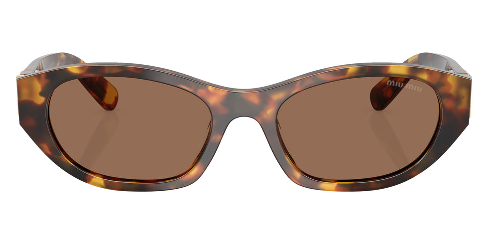 Miu Miu® MU A03SF Sunglasses MU A03SF 14L60M 53 - Honey Havana