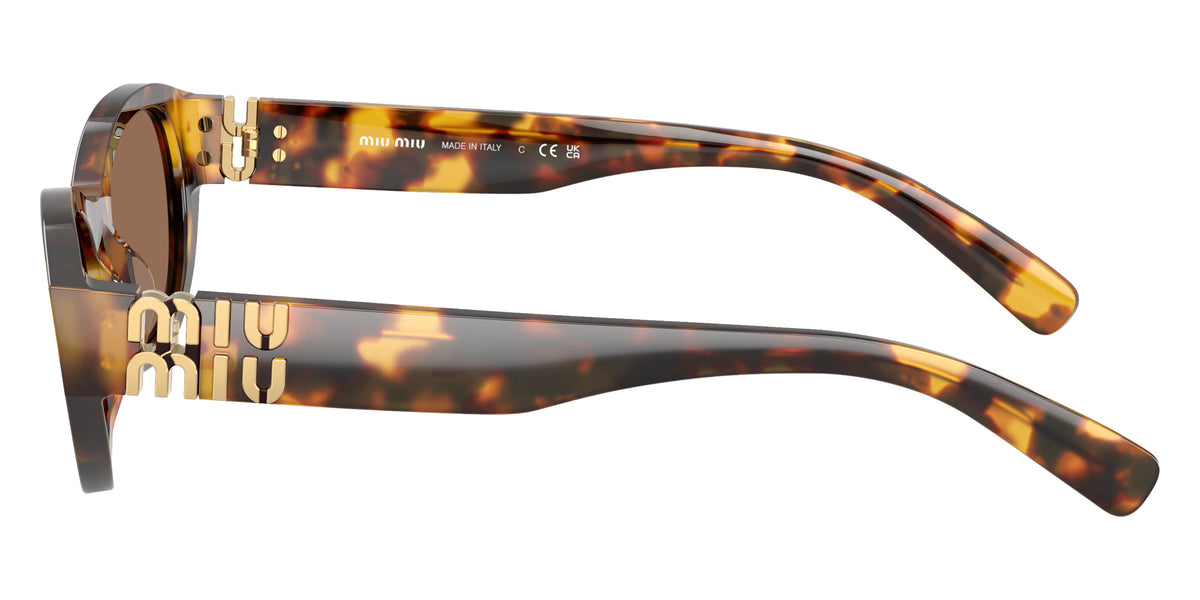 Miu Miu® MU A03SF Sunglasses MU A03SF 14L60M 53 - Honey Havana