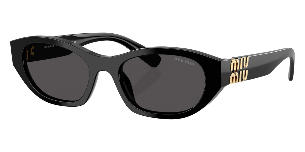 Miu Miu® MU A03SF Sunglasses MU A03SF 16K08Z 53 - Black