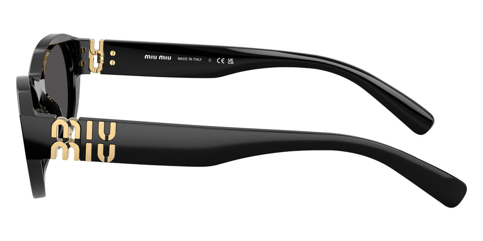 Miu Miu® MU A03SF Sunglasses MU A03SF 16K08Z 53 - Black