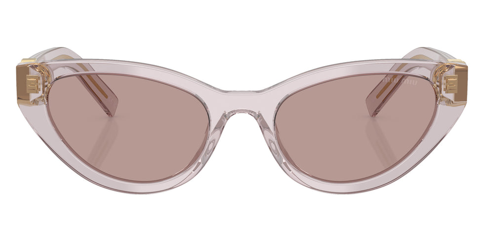 Miu Miu® MU A04S Sunglasses MU A04S 12W20I 54 - Mauve Transparent