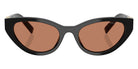 Miu Miu® MU A04SF Sunglasses MU A04SF 16K10I 54 - Black