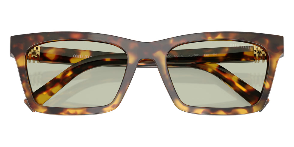 Miu Miu® MU A05S Sunglasses MU A05S 14L50O 55 - Honey Havana