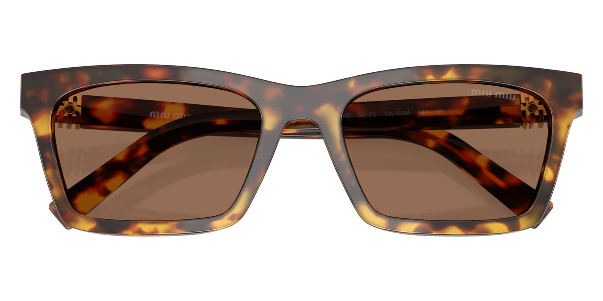Miu Miu® MU A05S Sunglasses MU A05S 14L60M 55 - Honey Havana